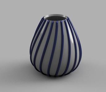 Fluted Vase