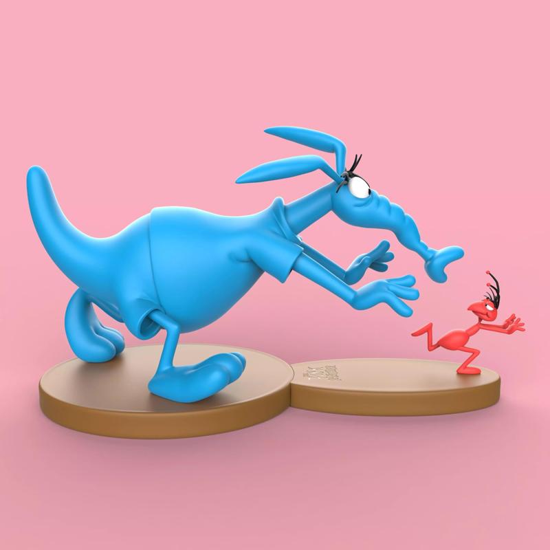 LA HORMIGA Y EL OSO HORMIGUERO