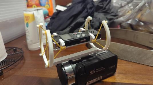 Evistr Digital Voice Recorder Hot Shoe Mount