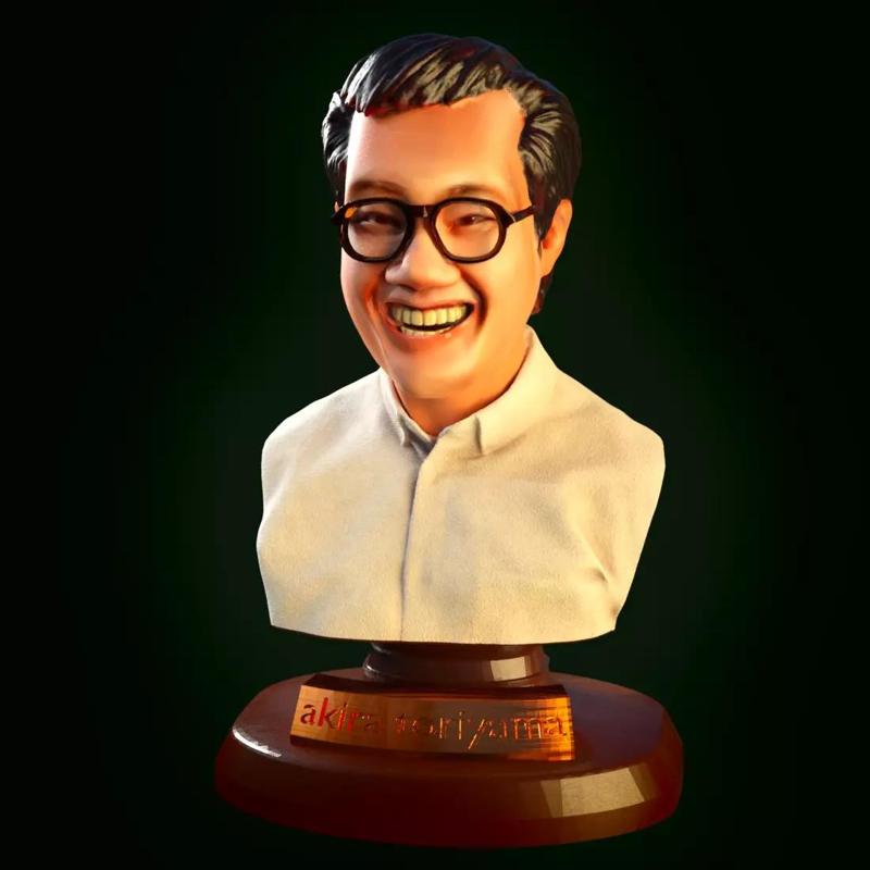 Akira Toriyama bust