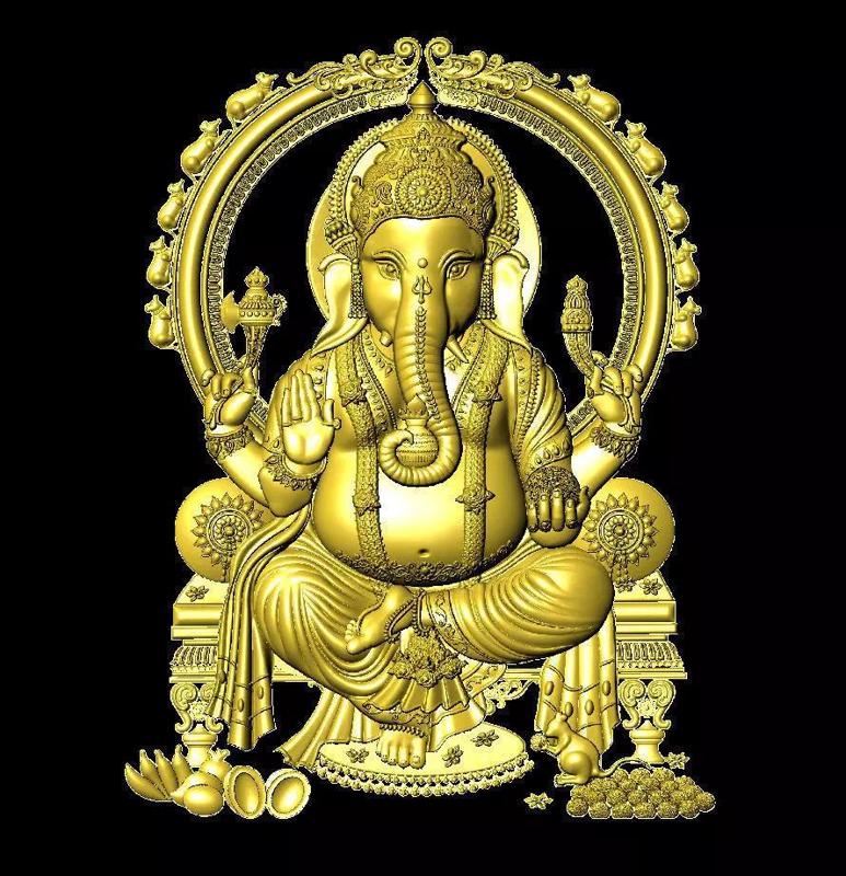 Lord ganesha sculpting