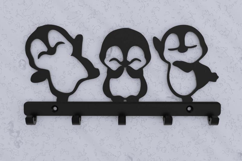 Frosty Friends Key Holder