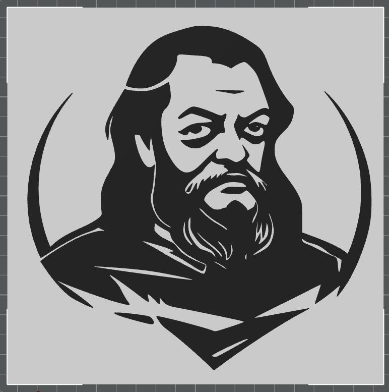 art wall/picture on the wall  Game Thrones DAVOS SEAWORTH