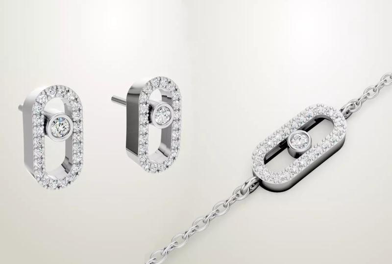 Messika Move Uno CARE collection Earring Bracelet