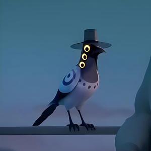 Bird from K-Pop Demon Hunters Sussie - Action Figure / Keychain