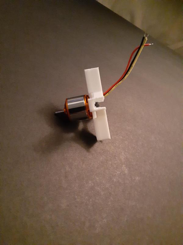 1510 Brushless motor mount for Dollartree foam board airplanes
