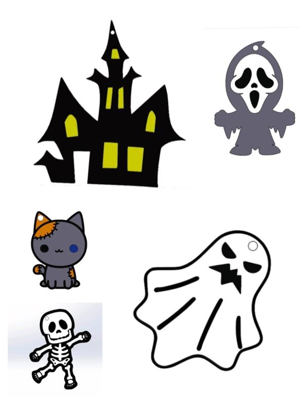 HALLOWEEN KEYCHAIN / HALLOWEEN KEYCHAINS