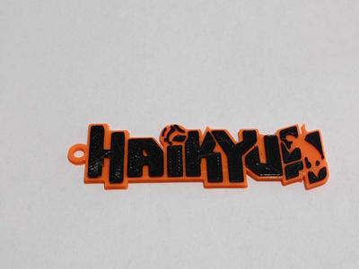 Haikyu! keychain Anime
