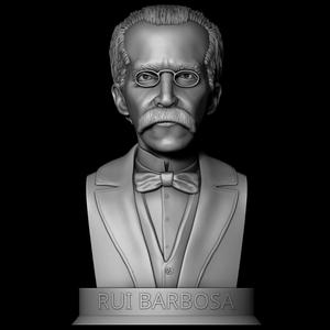 Ruy Barbosa 3D Model Sculpture