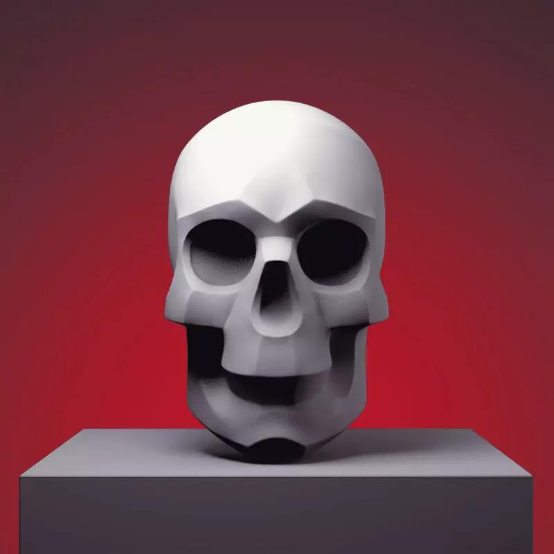 Stylized Skull