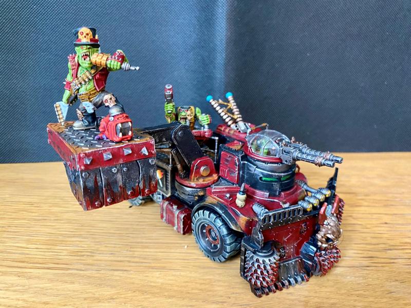 Ork Trukk Goliath Rockgrinder Platform Conversion