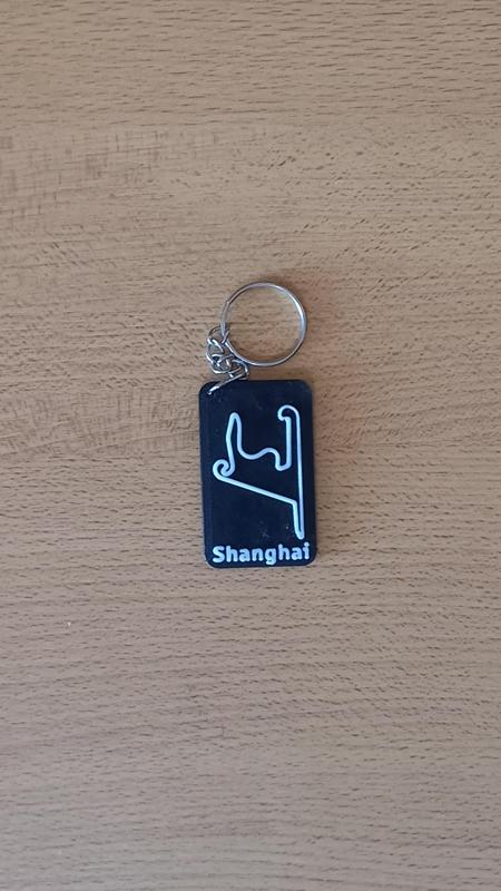 SHANGHAI Circuit Key Chain