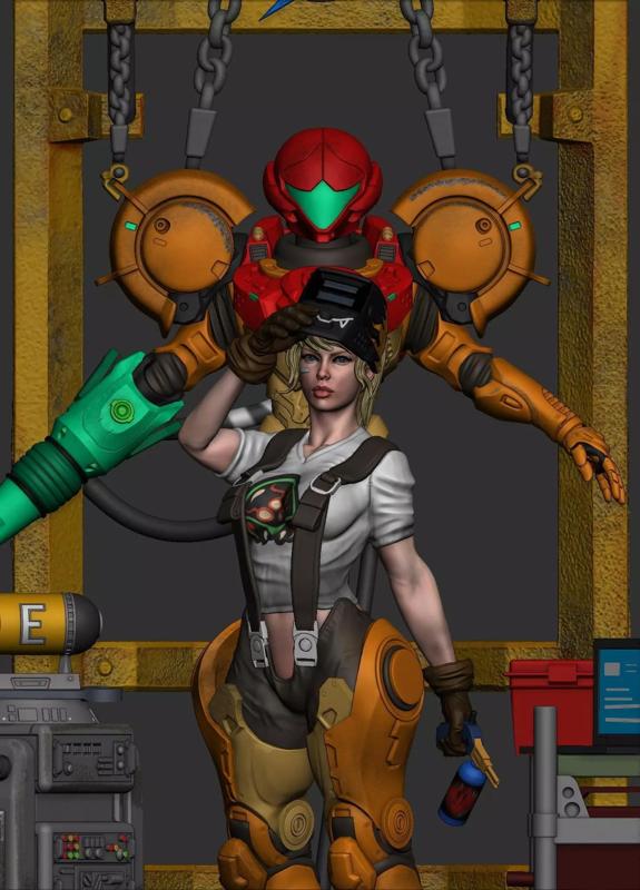 SAMUS ARAN BY CREATIVE GEEK MB