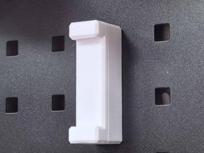 Fishing Reel Square Pegboard Display Stand, Universal for Baitcasting/Spinning Reels (Hole 9.8, Spacing 28.25)