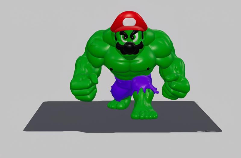 SUPER MARIO HULK