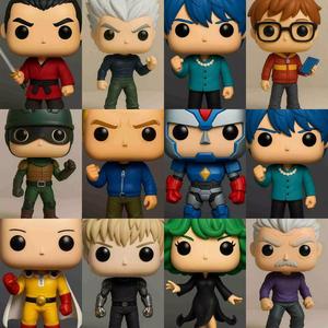 Funkos One Punch Man - PACK 12 characters