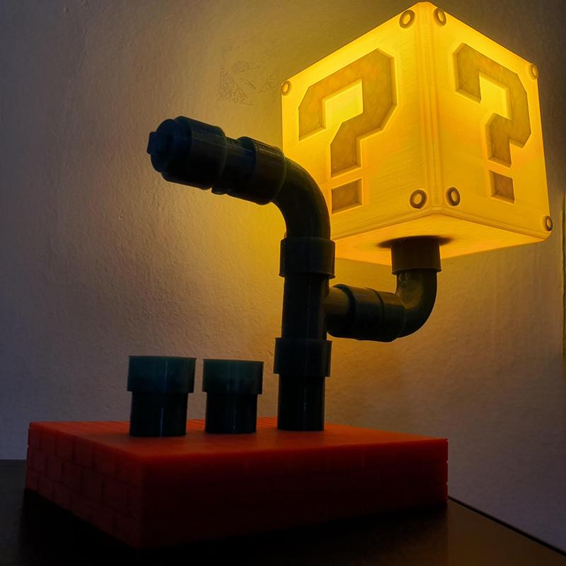 Super Mario Bross Table Lamp