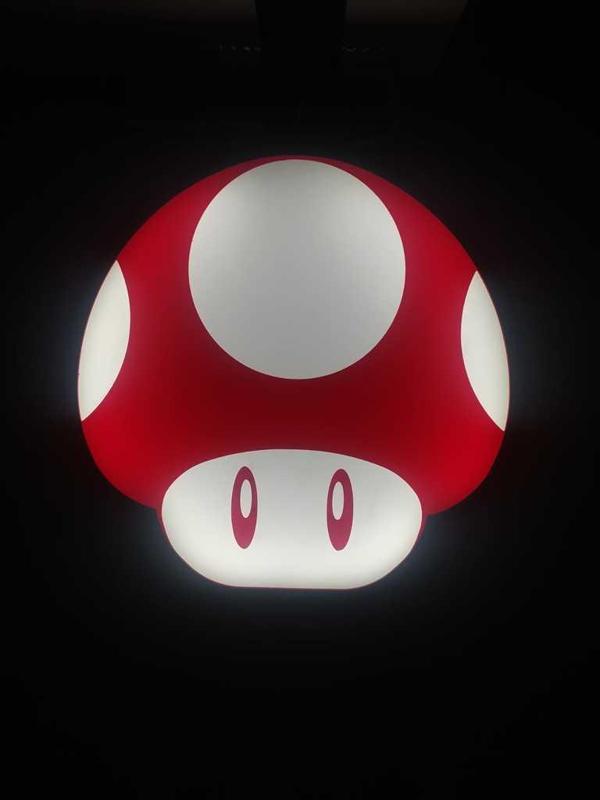 super mario mushroom ligth
