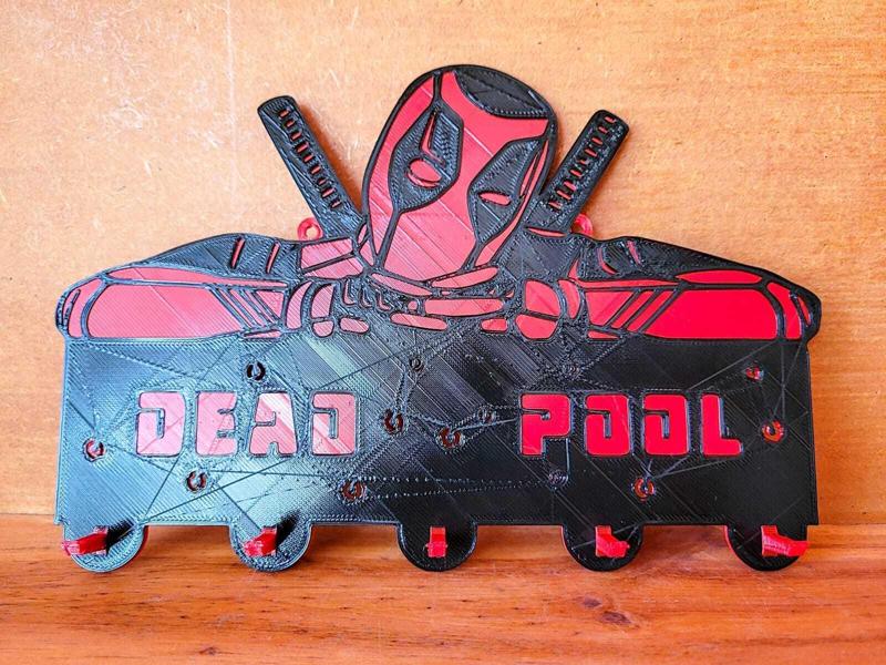 DEADPOOL - WALL KEY HOLDER