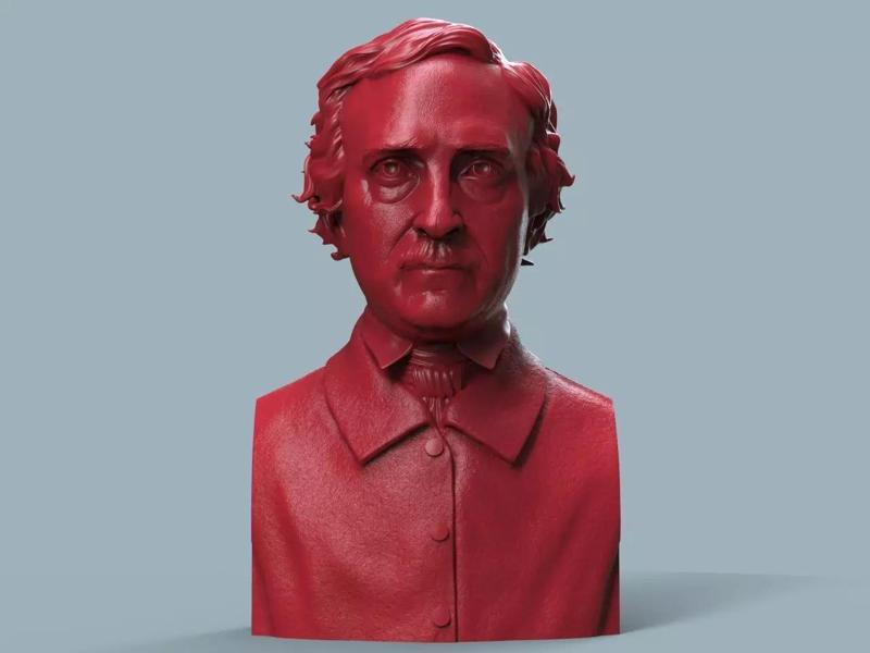 Edgar Allan Poe Bust