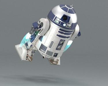 R2D2 - Correct dimensions + Configurator for accessories created in PARTsolutions
