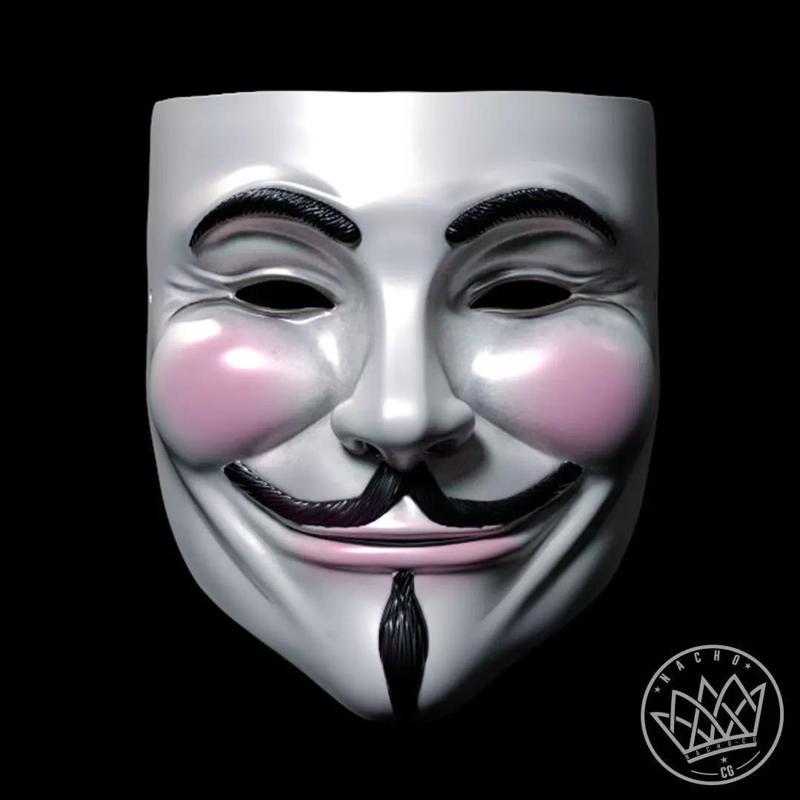 Fan Art - Guy Flawks Mask from V for Vendetta