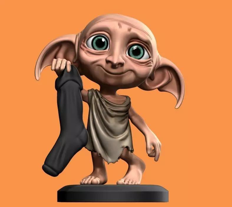 Dobby Elf Chibi - 3D Printable Miniature