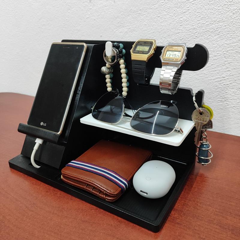 Cell phone charging station / organizer
