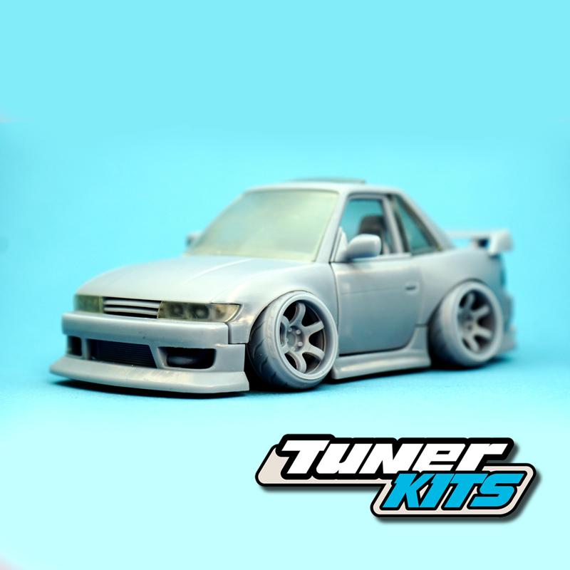 Nissan Silvia S13 Tooned model kit