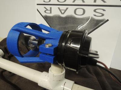 ROV Bilge Pump Thruster Mount