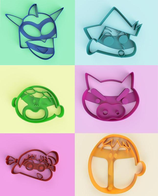 SHIN-CHAN BISCUIT MOULD PACK 2