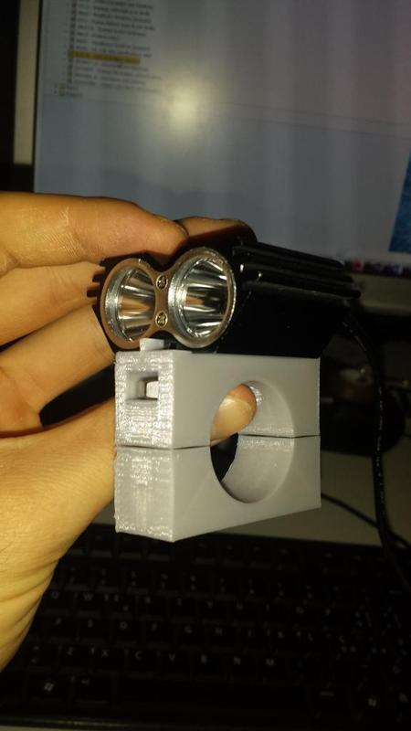 Offroad Bike Light Hand Bar Support