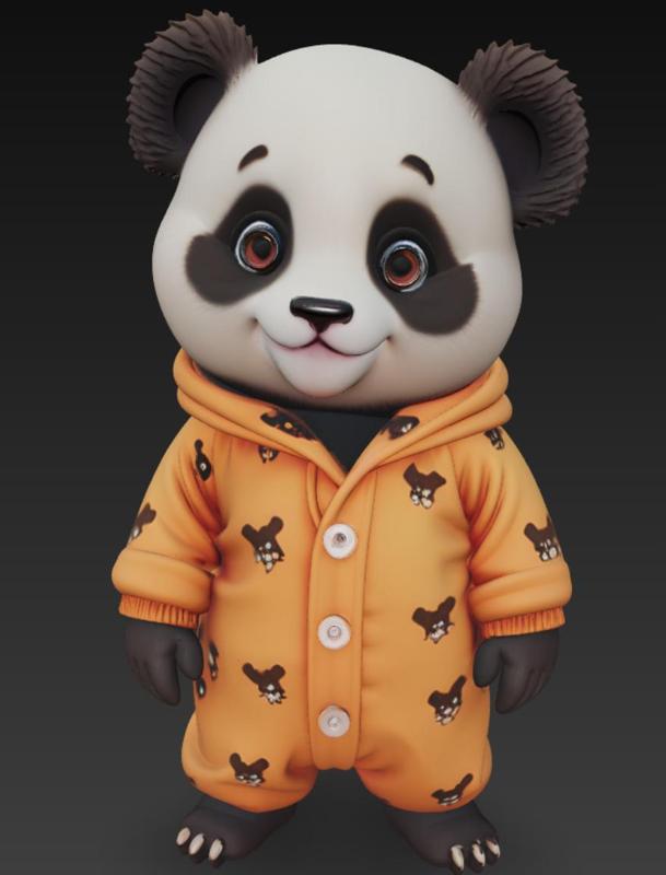 Teddy bear in pajamas