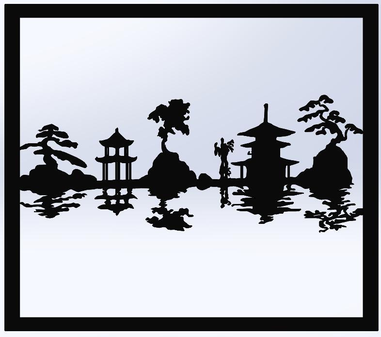 Japanese Landscape Painting