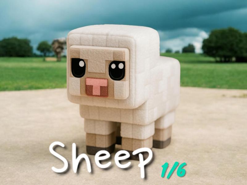 Minecraft Sheep Colection Toy