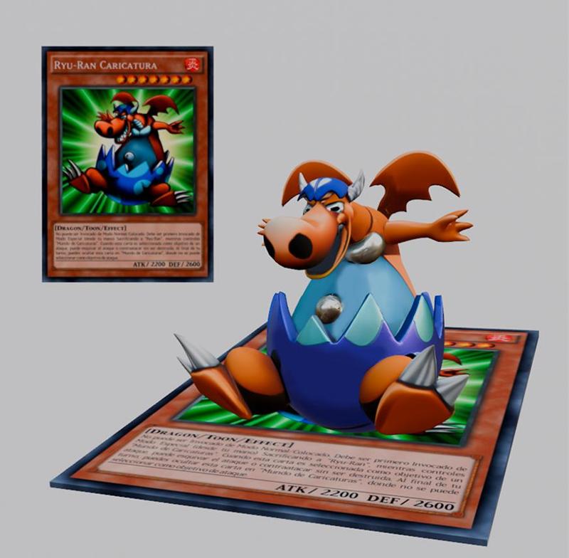 Yu Gi Oh - Ryu-Ran Cartoon