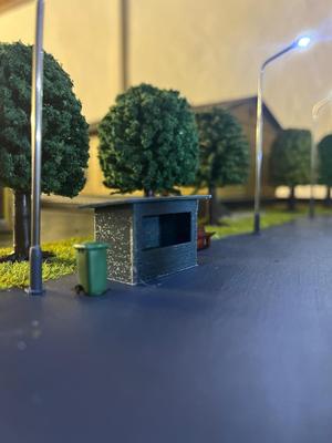 Sales stand Scale H0 1:87