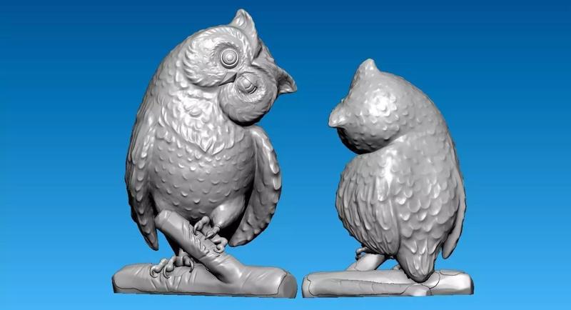 Night Owl - toy - statue - 3D print