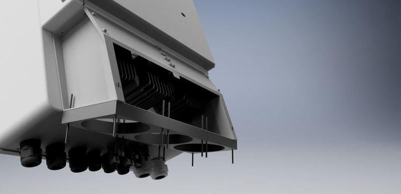 Deye 12 kW inverter optimized FAN mount