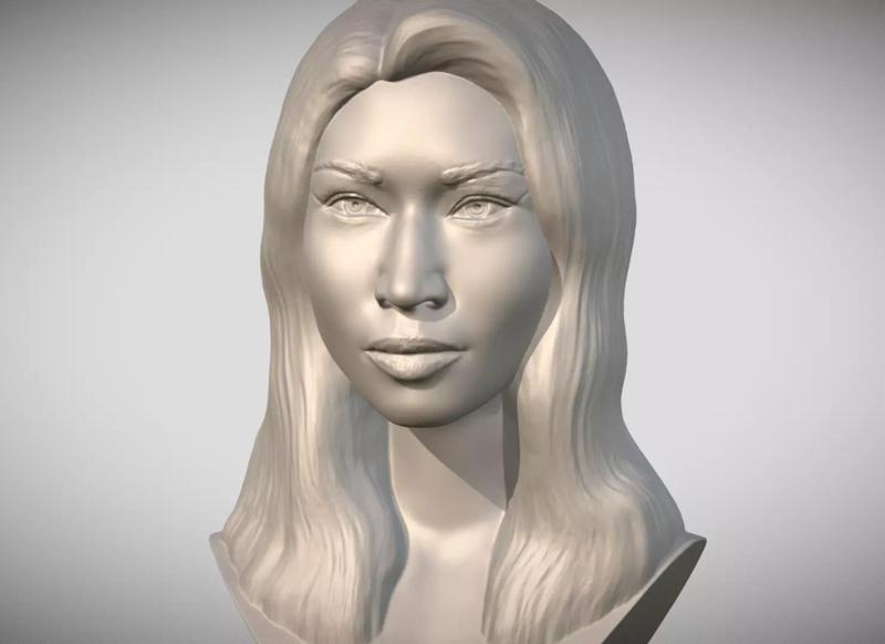 Nicki Minaj bust