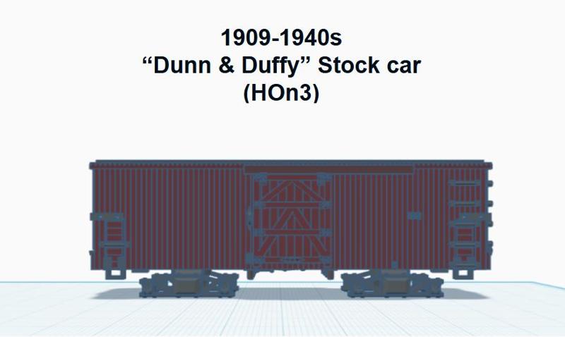 Dunn & Duffy Stock Car (HOn3) (Indiana Jones)
