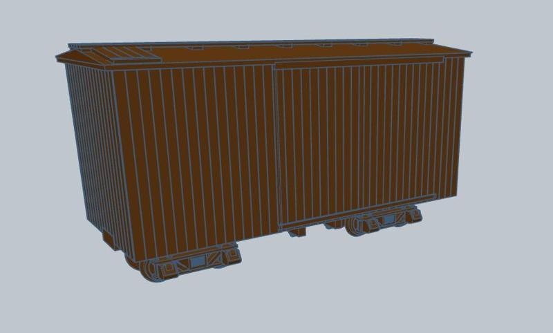 fn2 Christmas train rolling stock