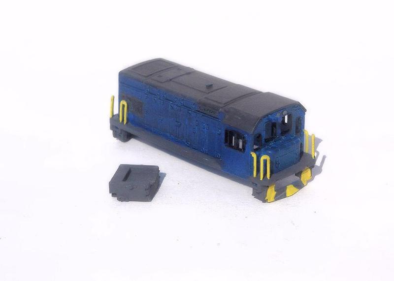 N Scale - Diesel Locomotive Body