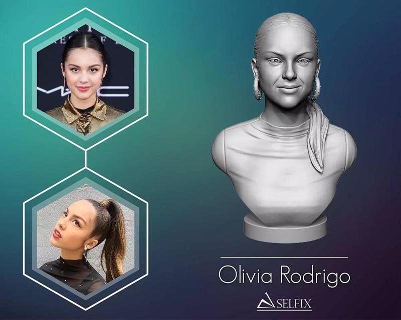 Olivia Rodrigo Bust