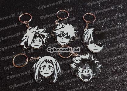 keychains / keychain , BOKU NO HERO / MY HERO ACADEMY