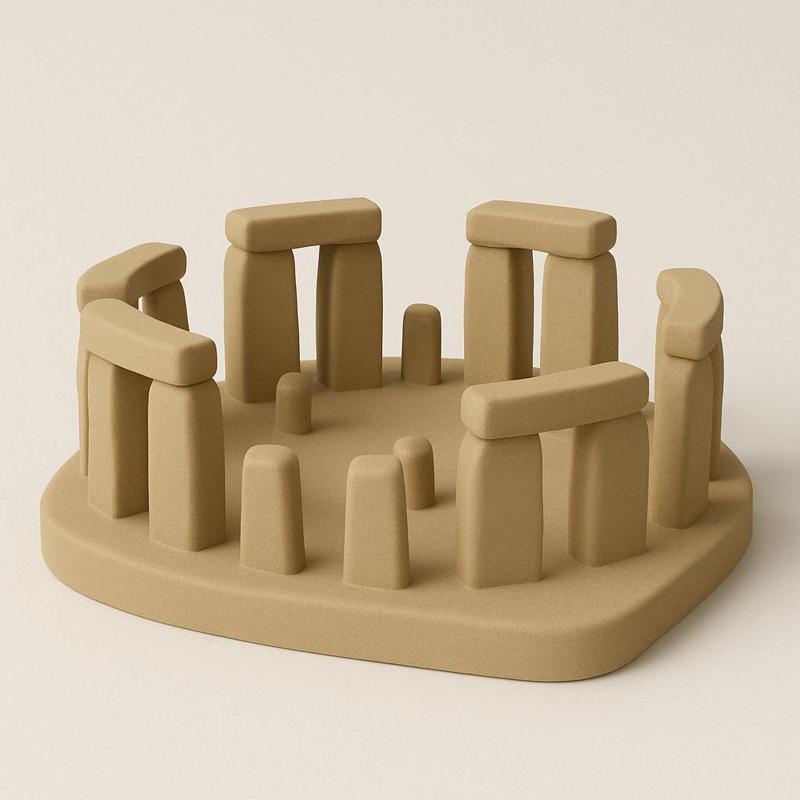 Stonehenge - 3D Printable Miniature Model