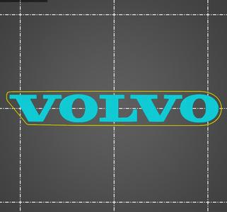 Volvo logo emblem badge