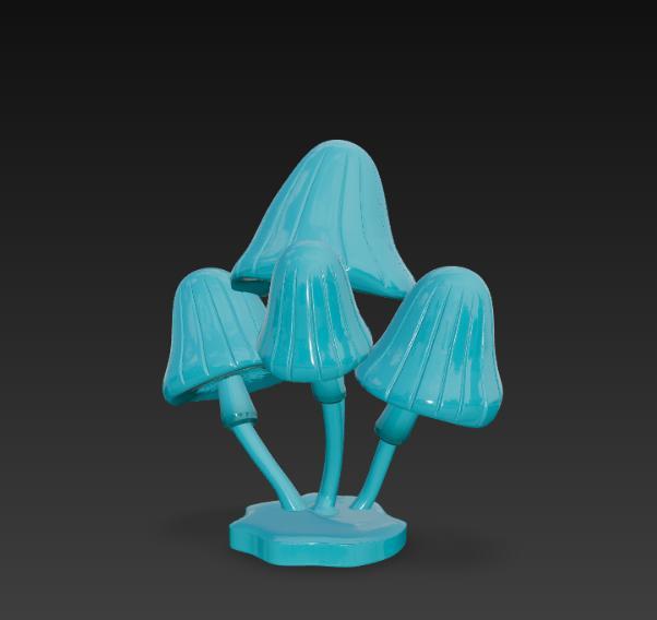common side effects blue angel mushroom - sculpture