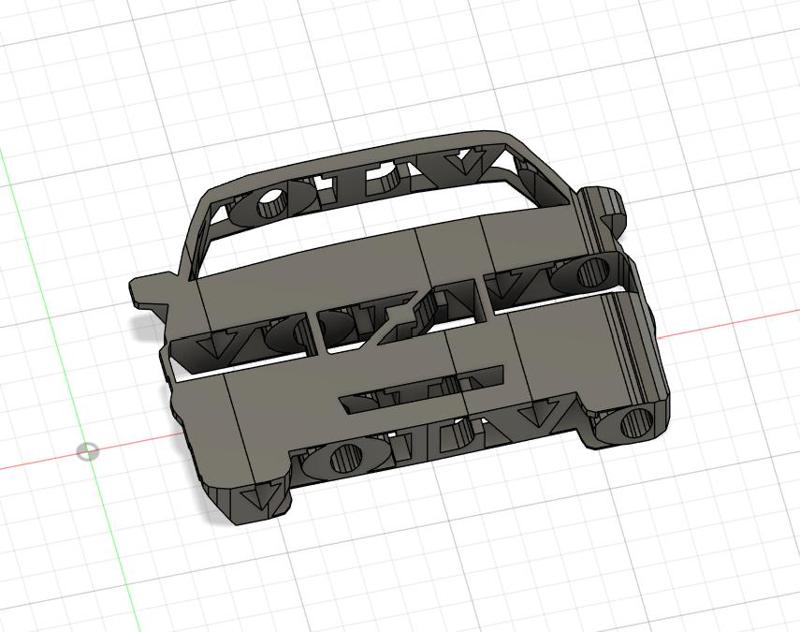 Volvo 740 rotation art, two way
