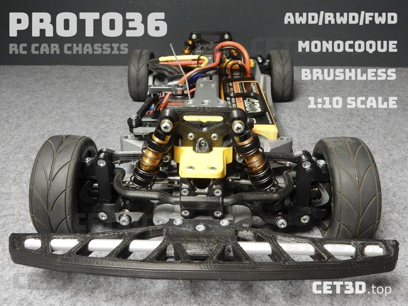 PROTO36 RC Car Chassis